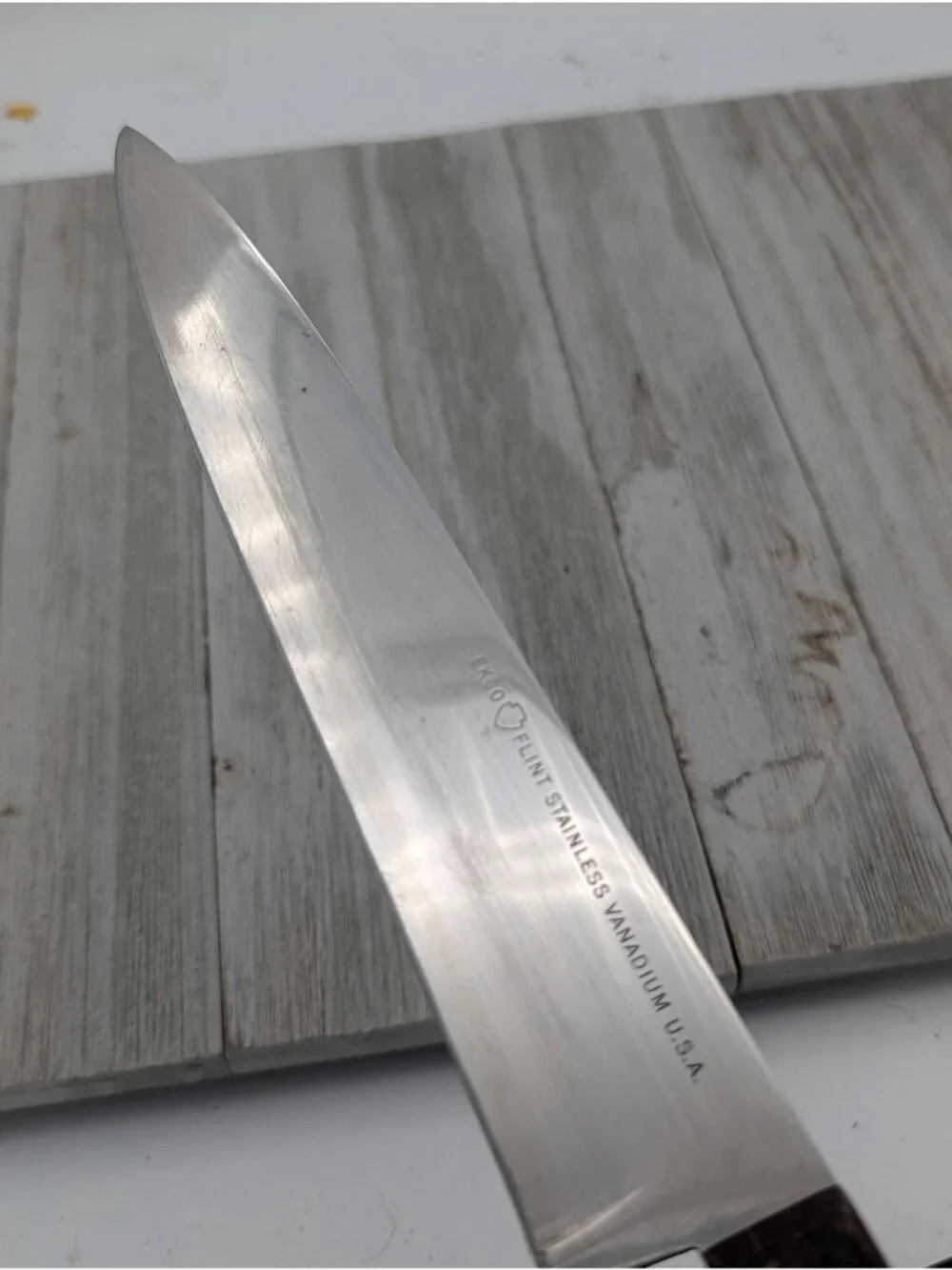 Ekco Flint Stainless Vanadium Kitchen Chef Knife 8